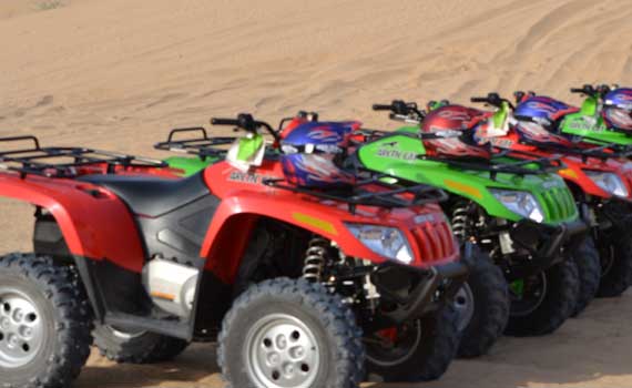 Group Quad Bike Tours in Dubai
