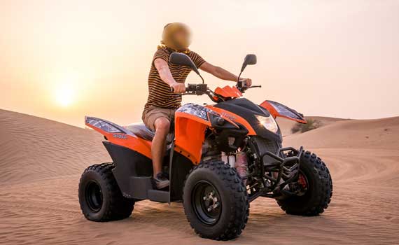 Morning Quad Bike Dubai Desert Safari