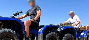 Self drive quad bike Dubai adventure in the desert